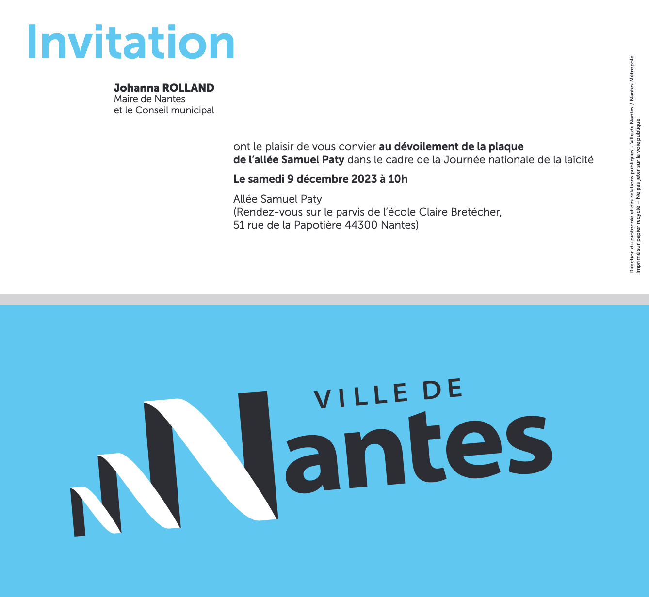 invitation maire nantes